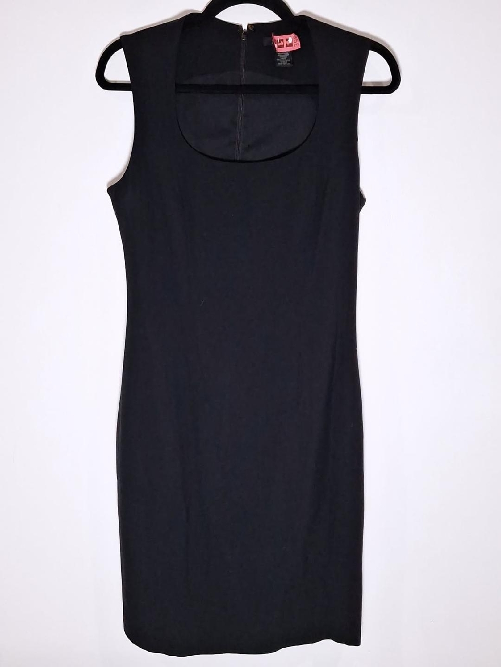 The Limited Sz 6 Black Sleeveless Midi Sheath Dress